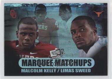 2008 Press Pass SE - Marquee Matchups #MM-13 - Malcolm Kelly, Limas Sweed