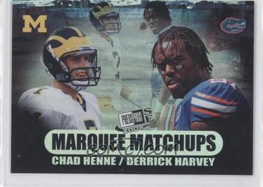 2008 Press Pass SE - Marquee Matchups #MM-16 - Chad Henne, Derrick Harvey