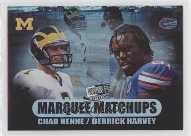 2008 Press Pass SE - Marquee Matchups #MM-16 - Chad Henne, Derrick Harvey