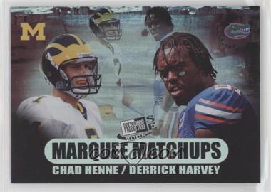 2008 Press Pass SE - Marquee Matchups #MM-16 - Chad Henne, Derrick Harvey [EX to NM]