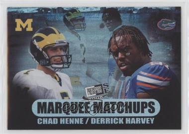 2008 Press Pass SE - Marquee Matchups #MM-16 - Chad Henne, Derrick Harvey
