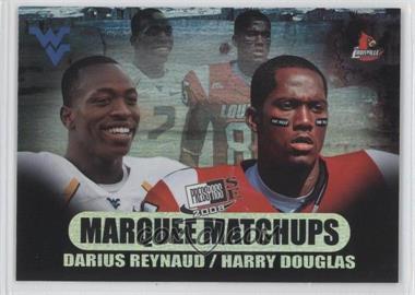2008 Press Pass SE - Marquee Matchups #MM-18 - Harry Douglas, Darius Reynaud