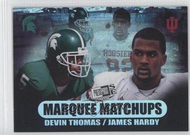 2008 Press Pass SE - Marquee Matchups #MM-19 - Devin Thomas, James Hardy