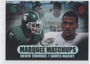 2008 Press Pass SE - Marquee Matchups #MM-19 - Devin Thomas, James Hardy