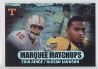 Erik Ainge, DeSean Jackson