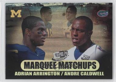 2008 Press Pass SE - Marquee Matchups #MM-5 - Adrian Arrington, Andre Caldwell