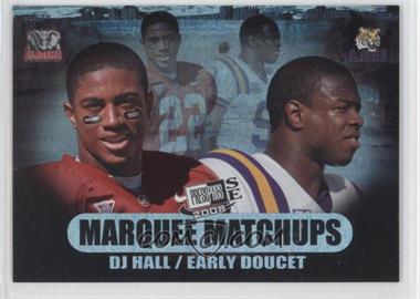 2008 Press Pass SE - Marquee Matchups #MM-9 - Early Doucet, DJ Hall