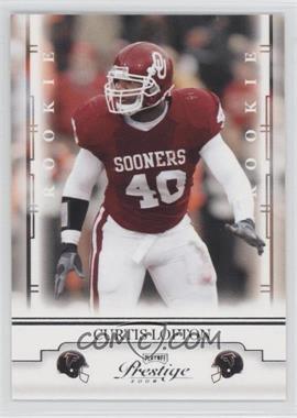 2008 Prestige - [Base] #119 - Curtis Lofton