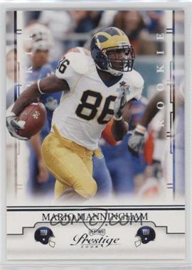 2008 Prestige - [Base] #173 - Mario Manningham