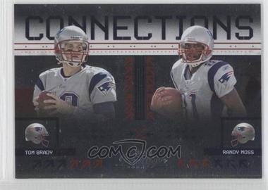 2008 Prestige - Connections - Foil #C-2 - Tom Brady, Randy Moss /100