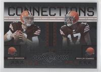 Derek Anderson, Braylon Edwards #/100