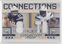 Philip Rivers, Antonio Gates [EX to NM] #/250