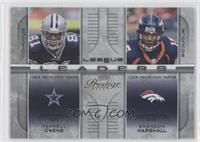 Terrell Owens, Brandon Marshall, Braylon Edwards, Marques Colston #/100