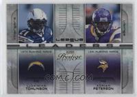 LaDainian Tomlinson, Adrian Peterson #/25