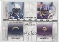 LaDainian Tomlinson, Adrian Peterson, Brian Westbrook, Willie Parker