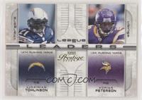 LaDainian Tomlinson, Adrian Peterson, Brian Westbrook, Willie Parker