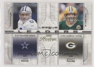 2008 Prestige - League Leaders #LL-2 - Brett Favre, Tony Romo