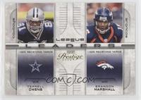 Terrell Owens, Brandon Marshall, Braylon Edwards, Marques Colston