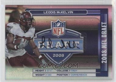 2008 Prestige - NFL Draft - Signatures #NFL-9 - Leodis McKelvin /100