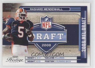 2008 Prestige - NFL Draft #NFL-10 - Rashard Mendenhall