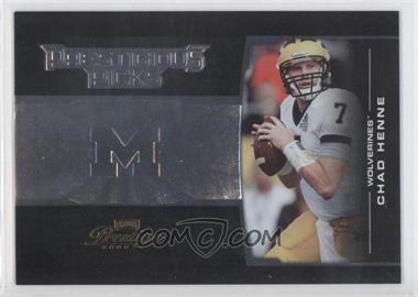 2008 Prestige - Prestigious Picks - Black #PPI-26 - Chad Henne /500