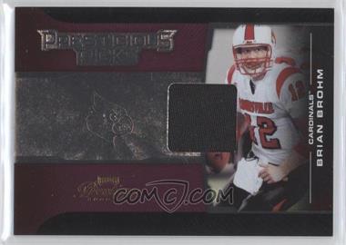 2008 Prestige - Prestigious Picks - Purple Materials #PPI-16 - Brian Brohm /100