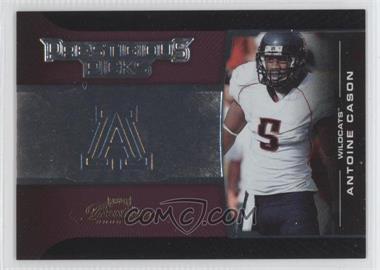 2008 Prestige - Prestigious Picks - Purple #PPI-5 - Antoine Cason /250