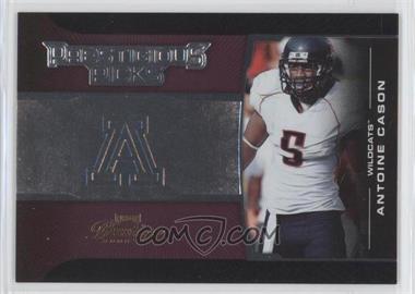 2008 Prestige - Prestigious Picks - Purple #PPI-5 - Antoine Cason /250