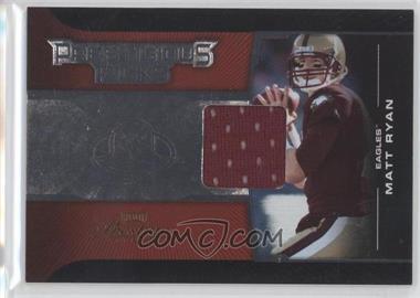 2008 Prestige - Prestigious Picks - Red Materials #PPI-10 - Matt Ryan /250