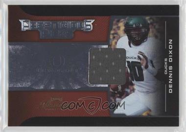 2008 Prestige - Prestigious Picks - Red Materials #PPI-35 - Dennis Dixon /250