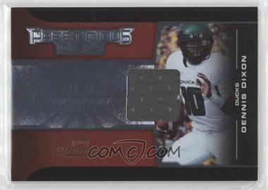 2008 Prestige - Prestigious Picks - Red Materials #PPI-35 - Dennis Dixon /250