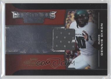 2008 Prestige - Prestigious Picks - Red Materials #PPI-35 - Dennis Dixon /250