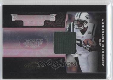 2008 Prestige - Prestigious Pros - Black Materials #PPR-30 - Jerricho Cotchery /25