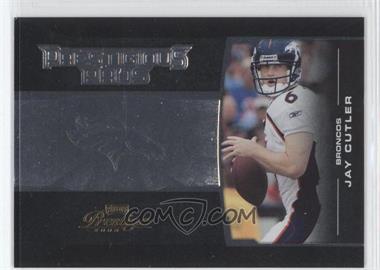 2008 Prestige - Prestigious Pros - Black #PPR-48 - Jay Cutler /500