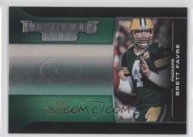 2008 Prestige - Prestigious Pros - Green #PPR-34 - Brett Favre /100