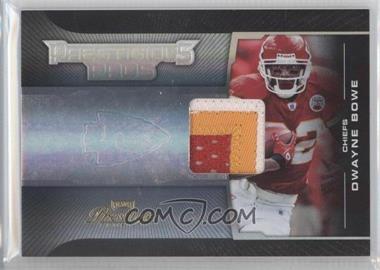 2008 Prestige - Prestigious Pros - Platinum Materials #PPR-24 - Dwayne Bowe /25