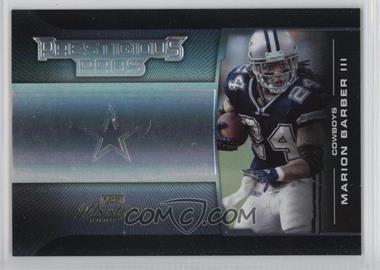 2008 Prestige - Prestigious Pros - Platinum #PPR-28 - Marion Barber III /10