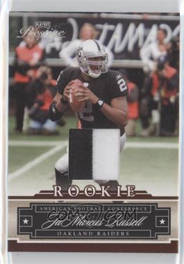 2008 Prestige - Rookie Review - Materials Prime #152 - JaMarcus Russell /60