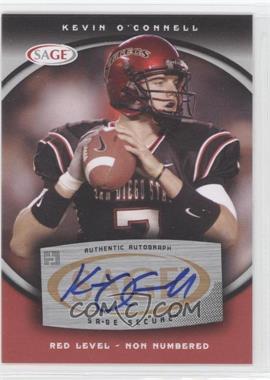 2008 SAGE - Autographs - Red #A44 - Kevin O'Connell