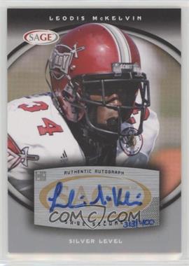 2008 SAGE - Autographs - Silver #A41 - Leodis McKelvin /400 [Noted]