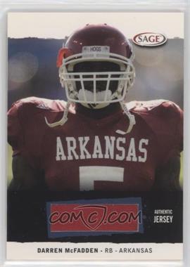 2008 SAGE - Darren McFadden Jersey Bonus #MCJ 4 - Darren McFadden