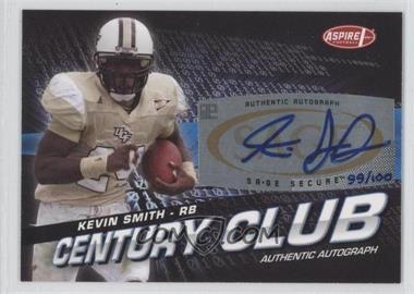 2008 SAGE Aspire - Century Club - Autographs #ACC-15 - Kevin Smith /100