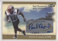 Paul Raymond #/50