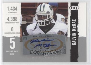 2008 SAGE Hit - Autographs - Silver #A35 - Kalvin McRae