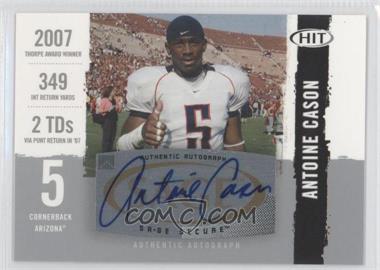 2008 SAGE Hit - Autographs - Silver #A78 - Antoine Cason