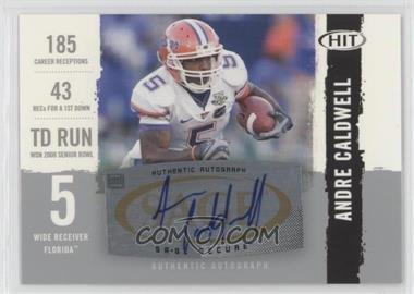 2008 SAGE Hit - Autographs - Silver #A88 - Andre Caldwell