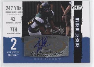 2008 SAGE Hit - Autographs #A45.2 - Robert Jordan (Wearing Helmet)