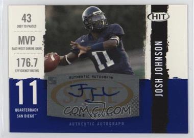 2008 SAGE Hit - Autographs #A89 - Josh Johnson