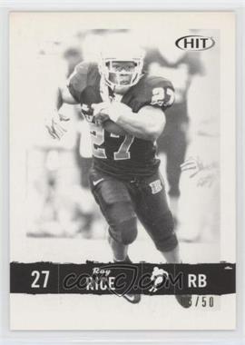 2008 SAGE Hit - [Base] - Make Ready Black #73 - Ray Rice /50