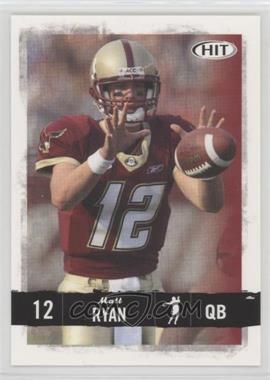 2008 SAGE Hit - [Base] #12 - Matt Ryan